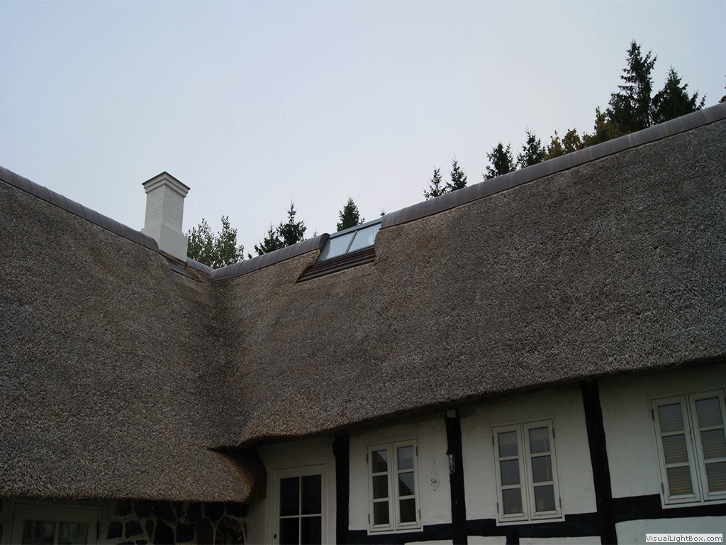 rygning med ovenlysvinduer